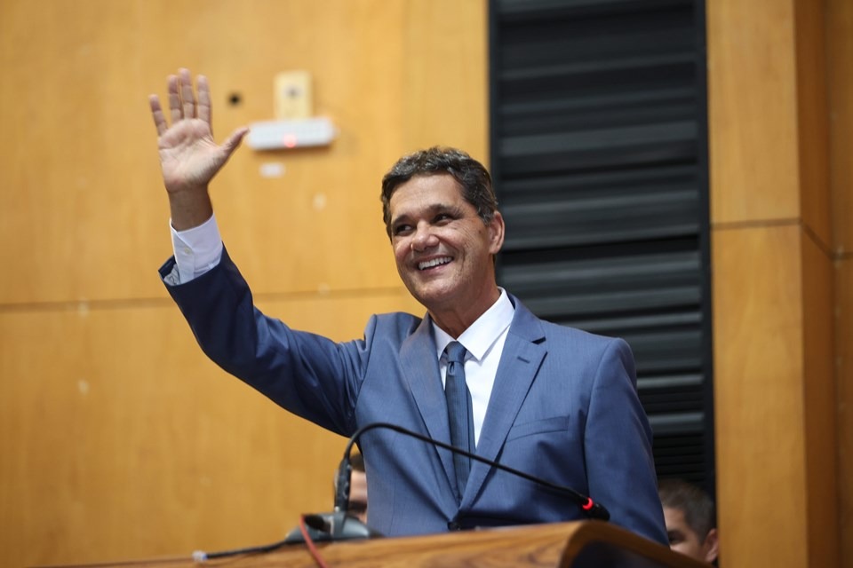 02.04.2026 - Ricardo Ferraço toma posse como governador do Espírito Santo|||Fotógrafo:Cid Costa/GovernoES