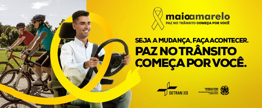 02.05.2024 - Detran-ES lança movimento Maio Amarelo no Estado nesta quinta-feira (02)