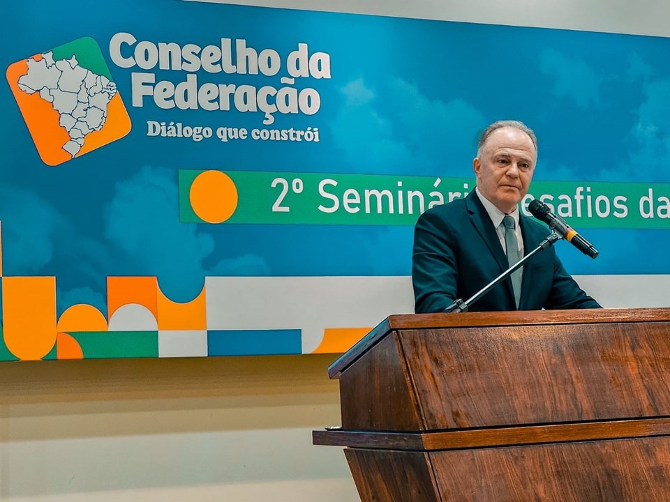 03.09.2024 - Governador Casagrande participa de evento sobre federalismo climático no País|||Fotógrafo:Giovani Pagotto/Governo-ES