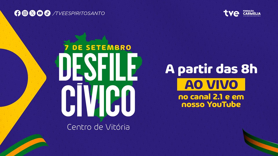 03.09.2025- TVE transmite Desfile Cívico-Militar de 7 de Setembro