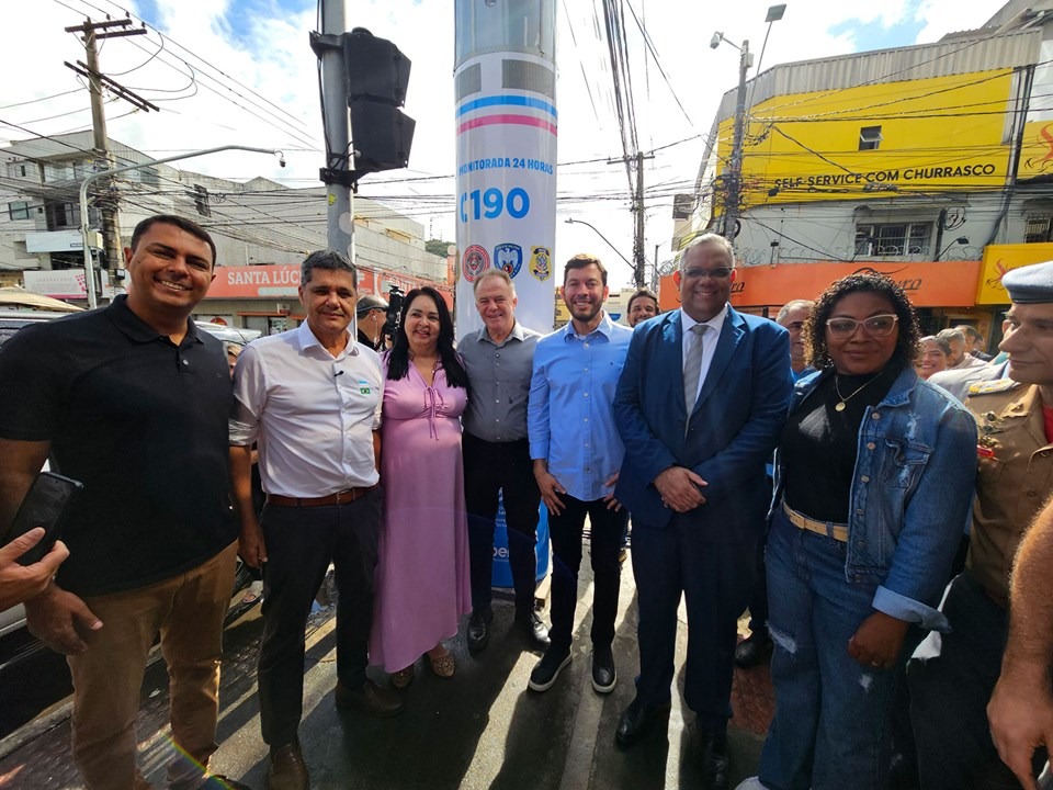 04.09.2025 -  Governo do Estado inaugura primeiro Totem de Segurança de Vila Velha|||Fotógrafo:Helio Filho - Governo/ES 