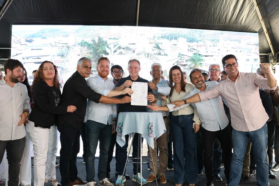 05.09.2025 - Governador inaugura obras e autoriza novos investimentos em Ibatiba|||Fotógrafo: Mateus Fonseca/Governo-ES