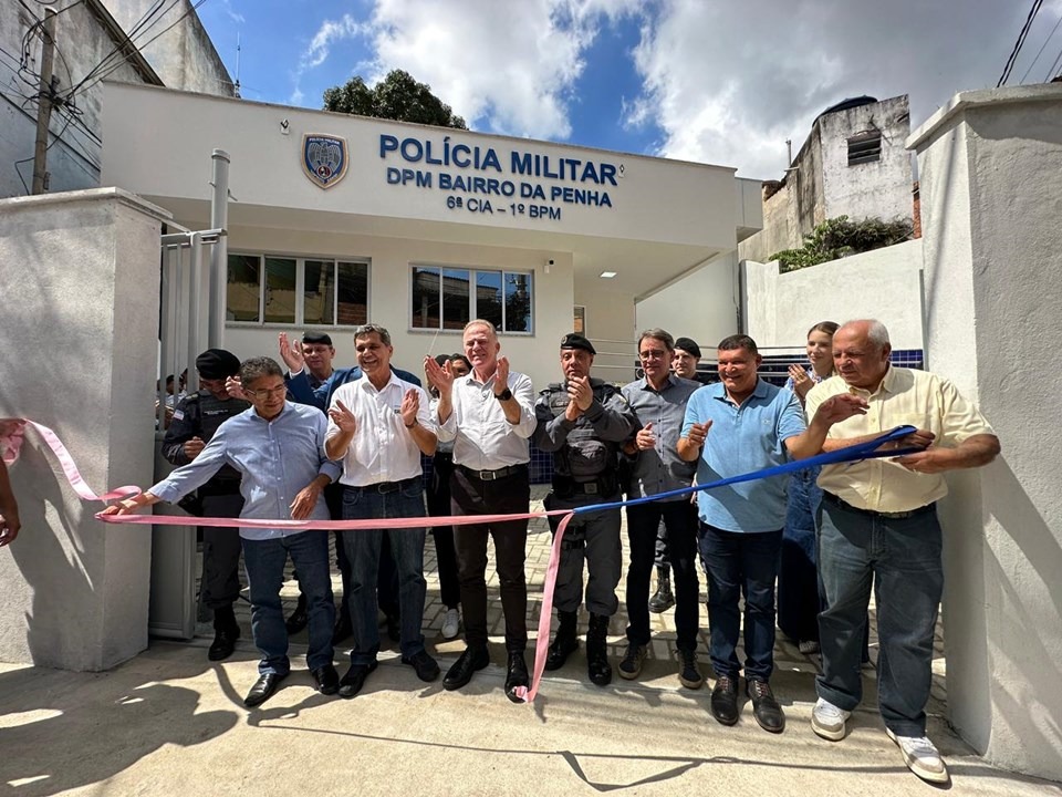 07.01.2026 - Governo do Estado inaugura DPM do Bairro da Penha -  em Vitória