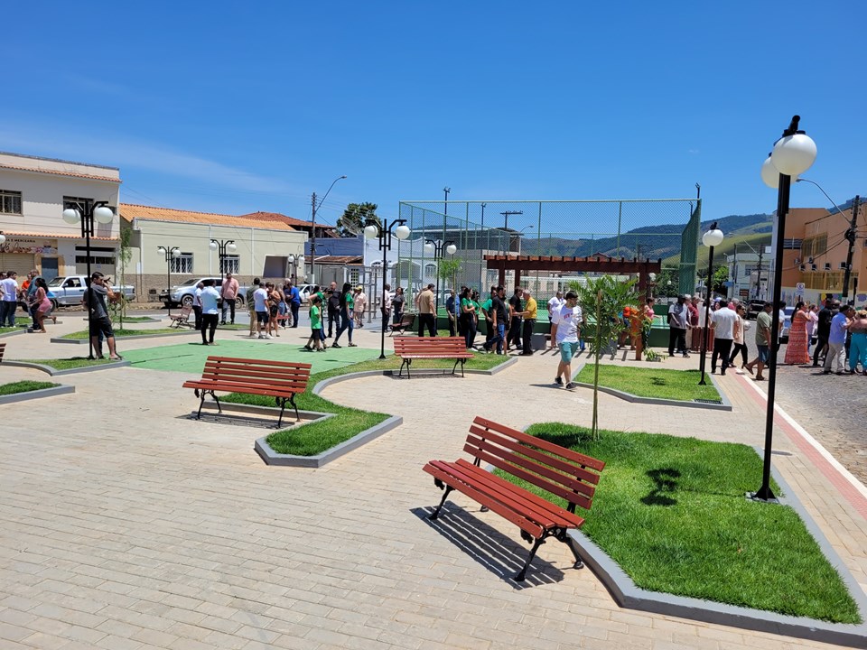 07.10.2023 - Governo inaugura praça e novo Potal de São José do Calçado - 01. jpeg - Foto Rodrigo Zaca|||Fotógrafo:Rodrigo Zaca/Governo-ES