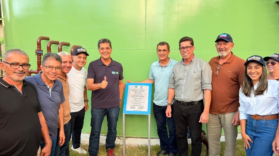 08.05.2026 - Governador entrega obras de saneamento e anuncia novos investimentos em Jaguaré|||Fotógrafo:Jorge Luiz /GovernoES