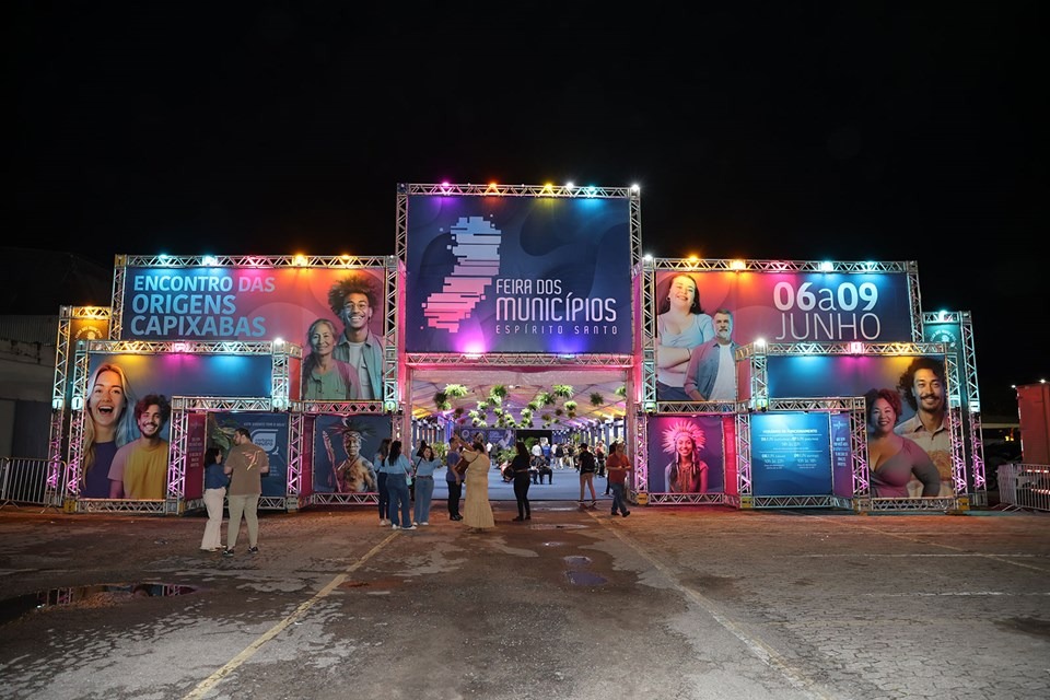 10.06.2024 - Feira dos Municípios tem recorde de público e próxima edição já foi confirmada para abril de 2025|||Fotógrafo:Helio Filho/Secom-ES