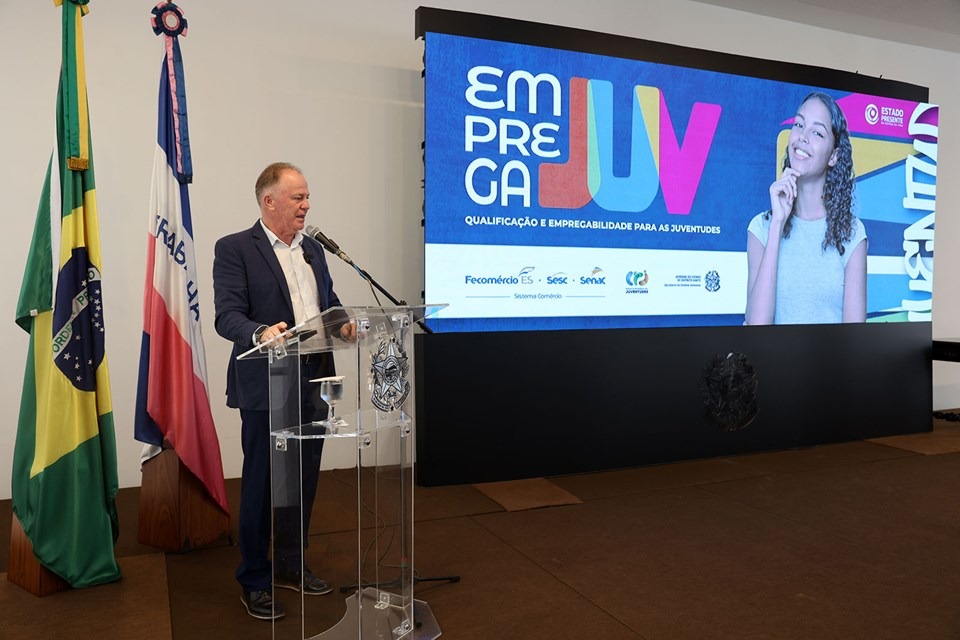10.06.2024 - Governo lança programa de capacitação profissional para juventudes -  o EmpregaJUV|||Fotógrafo:Helio Filho/Secom-ES
