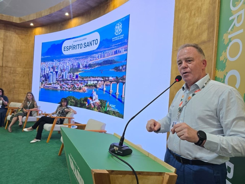 10.11.2025 - Governo do Estado lança nova plataforma sobre mudanças climáticas na abertura da COP30|||Fotógrafo:Giovani Pagotto/Governo-ES
