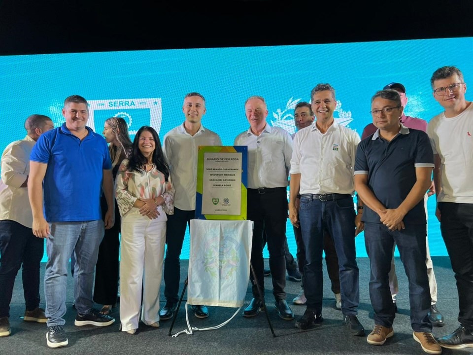 11.03.2026 - Governo do Estado entrega obras do Binário de Feu Rosa -  na Serra