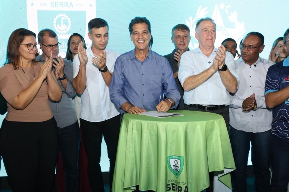 12.05.2026 - Governo do Estado anuncia investimentos em educação e assistência social na Serra|||Fotógrafo:Cid Costa/Governo-ES