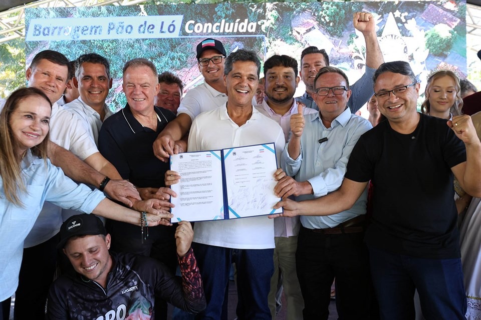 12.05.2026- Governador Ricardo anuncia pacote de investimentos e inaugura obras em Laranja da Terra|||Fotógrafo:Cid Costa/Governo-ES