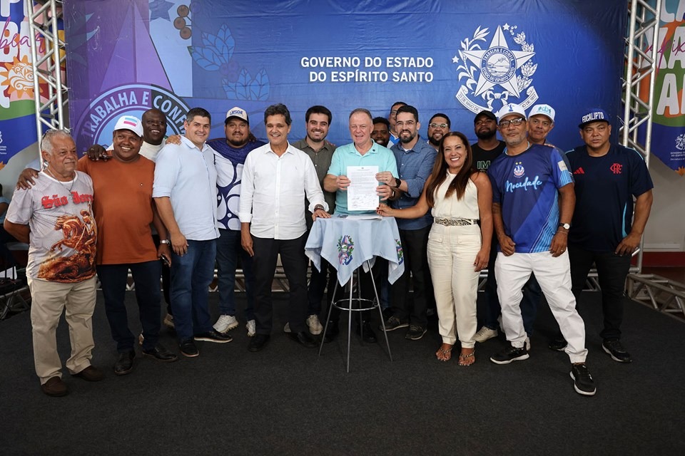 13.02.2025 - Secretaria do Turismo fortalece Carnaval capixaba com assinatura de Termo de Fomento|||Fotógrafo:Helio Filho - Governo/ES 
