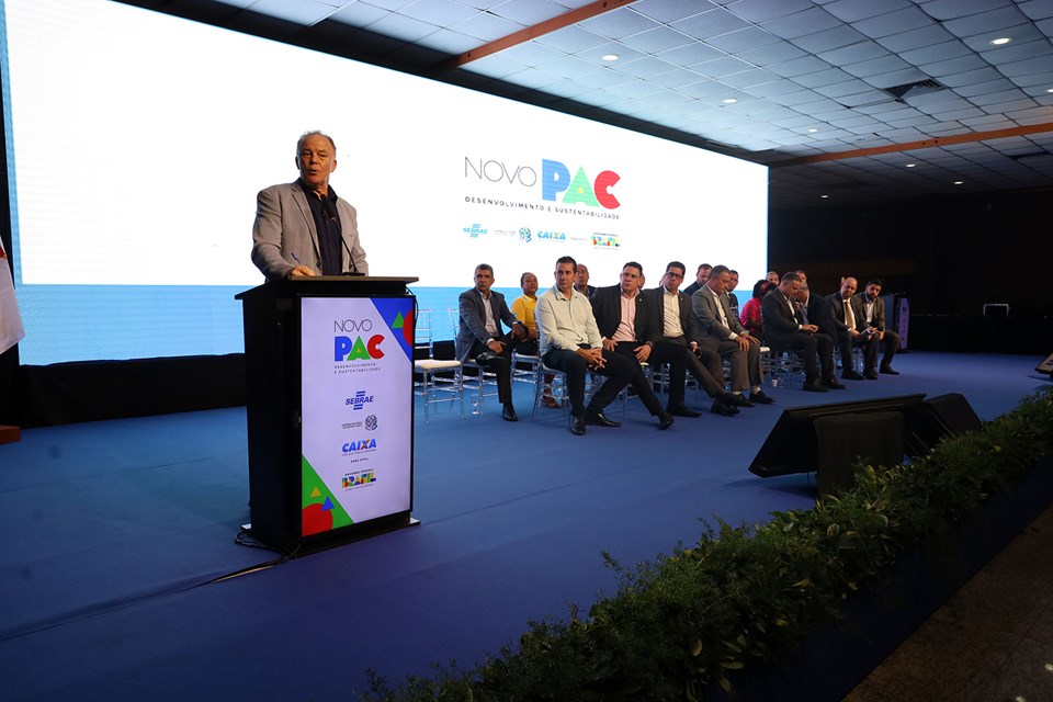 17.10.2023 - Lançamento PAC no ES -01|||Fotógrafo:Helio Filho/Secom-ES
