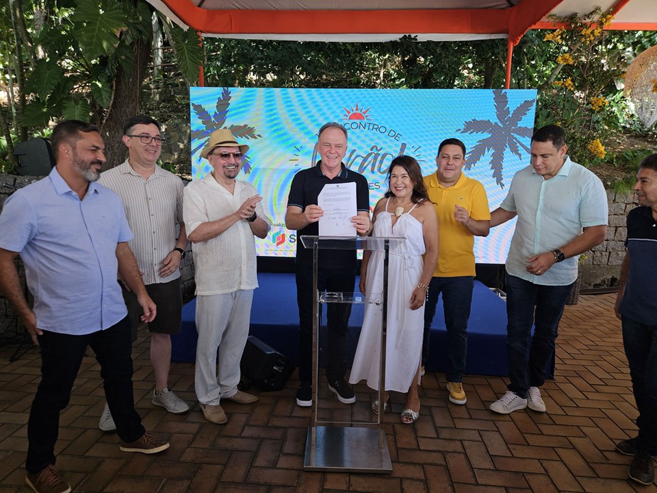 18.03.2024 -Governo e Senac firmam acordo para utilização do Radium Hotel em Guarapari - Foto Helio Filho Secom ES|||Fotógrafo:Helio Filho/Secom-ES