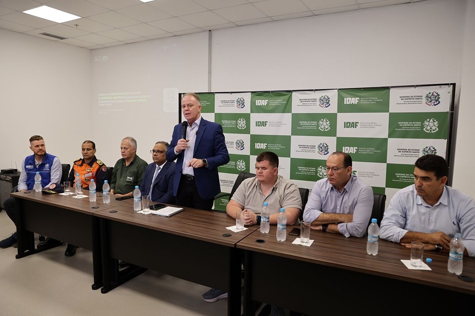 18.09.2024 - Resolução da Agerh declara Estado de Alerta sobre situação hídrica no Espírito Santo 01|||Fotógrafo:Helio Filho - Governo/ES 