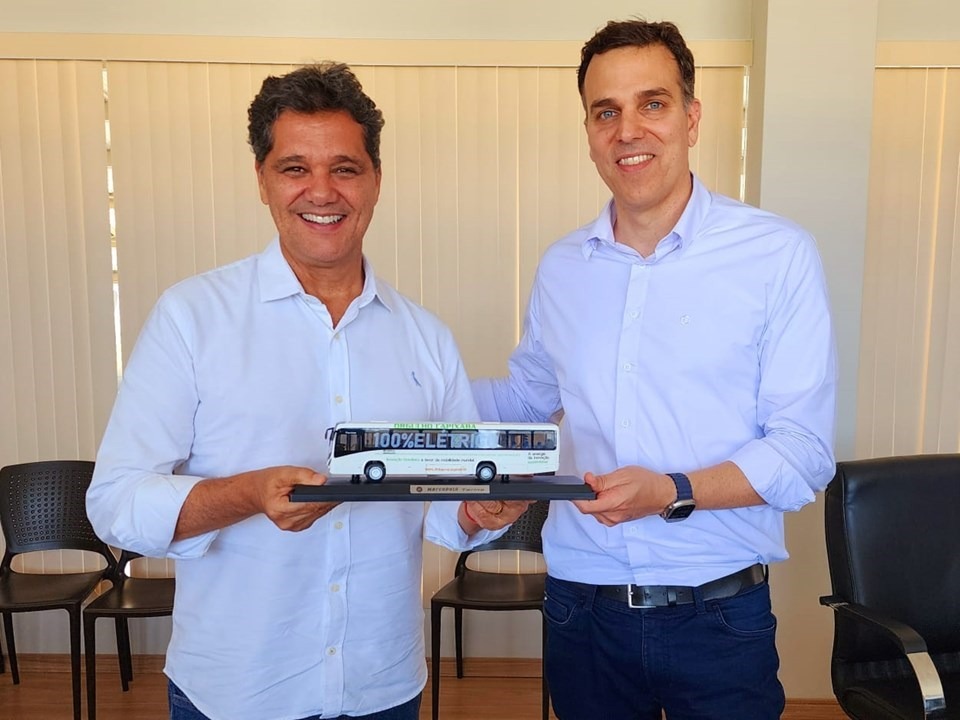 18.10.2024 - Governo do Estado e Marcopolo apresentam primeiro ônibus elétrico produzido no Espírito Santo