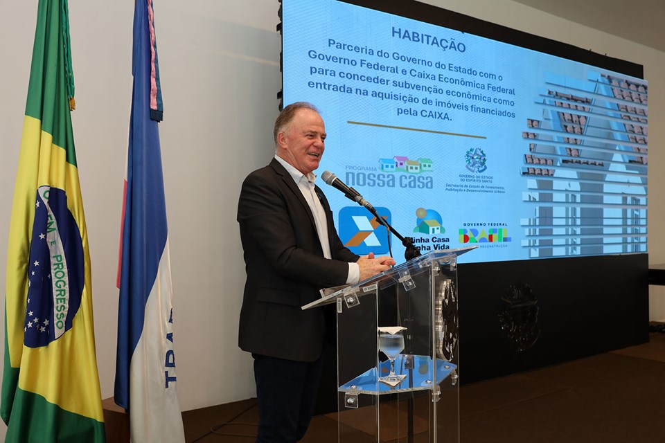 18.12.2023 - Subsidio para aquisição de imoveis - ES|||Fotógrafo: Hélio Filho/Secom