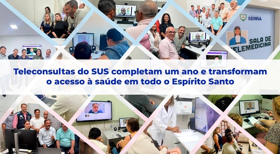 19.01.2026 - Teleconsultas do SUS completam um ano e transformam o acesso à saúde em todo o Espírito Santo