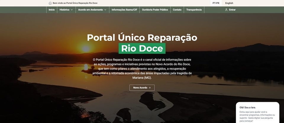 23.12.2025 - Governo do Estado lança o Portal Único do Rio Doce