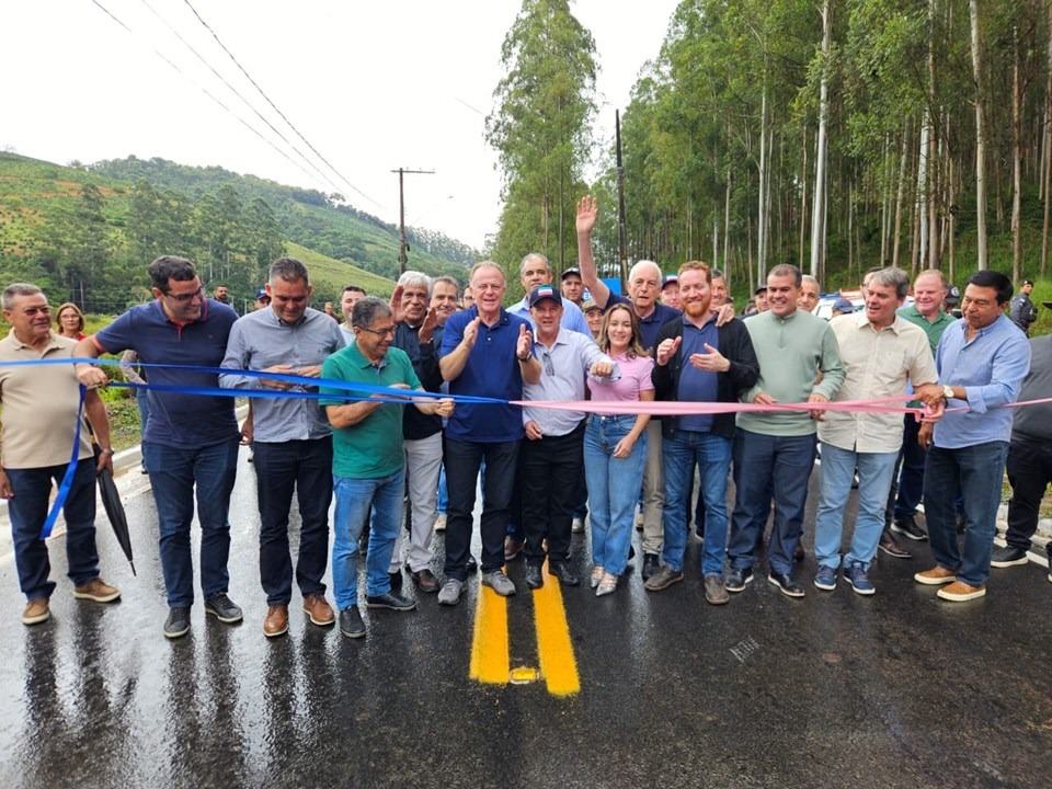 24.05.2025 - Governo do Estado inaugura reabilitação de rodovia e mais obras em Conceição do Castelo|||Fotógrafo:Helio Filho - Governo/ES 