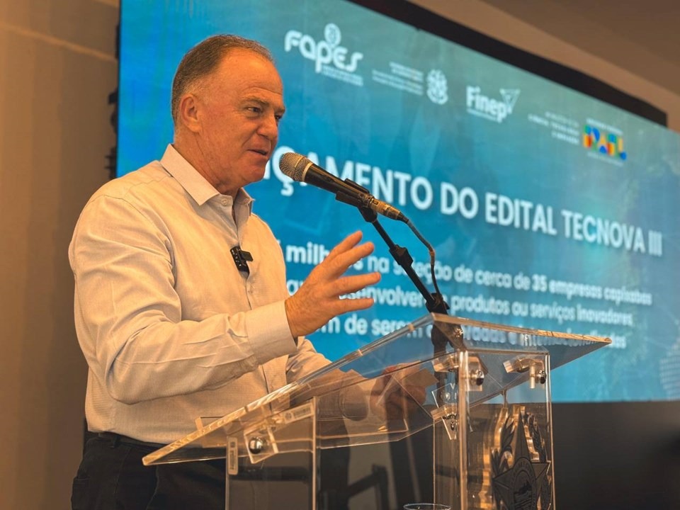 24.07.2024 - Governo abre novo edital para desenvolvimento de produtos ou serviços inovadores|||Fotógrafo:Rodrigo Zaca/Governo-ES
