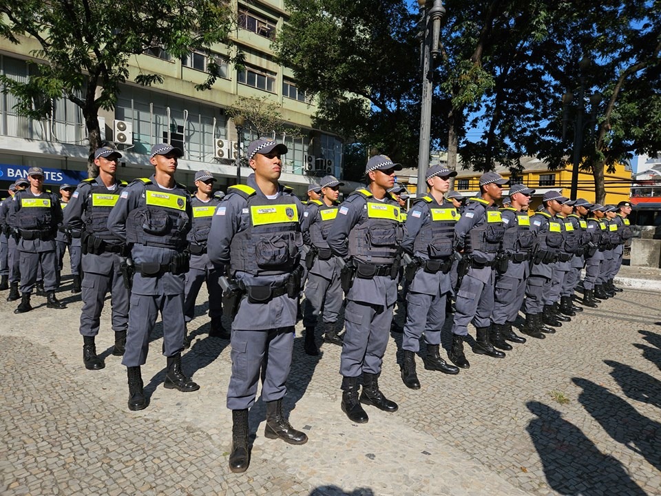 24.08.2024 - Alunos soldados da Polícia Militar iniciam estágio nas ruas do Espírito Santo