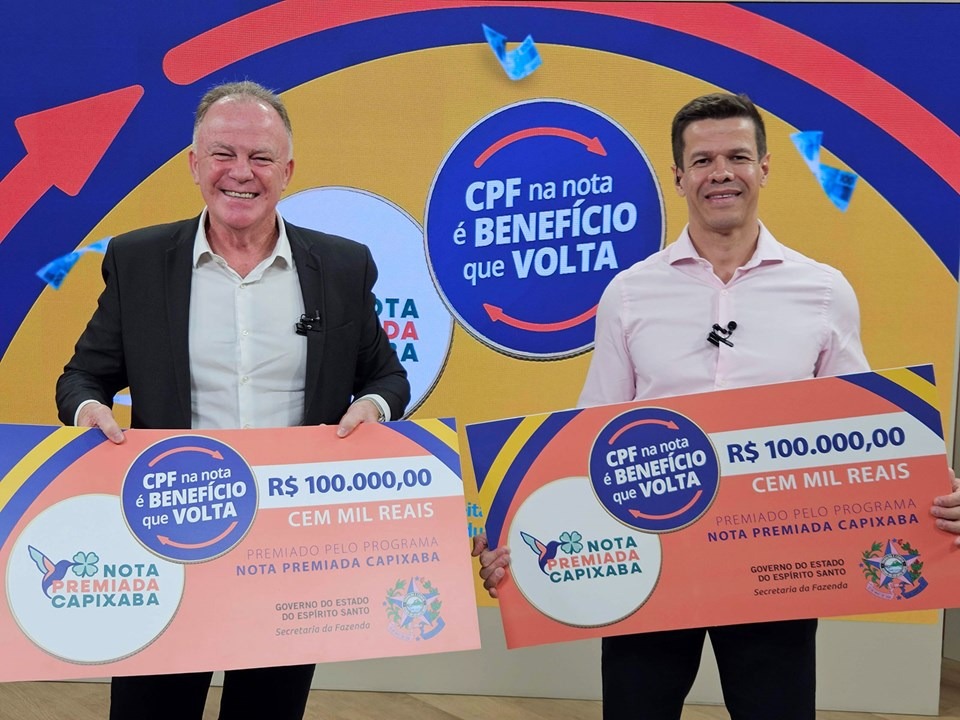 25.01.2024 - Sorteio Nota Premiada |||Fotógrafo: Hélio Filho/Secom