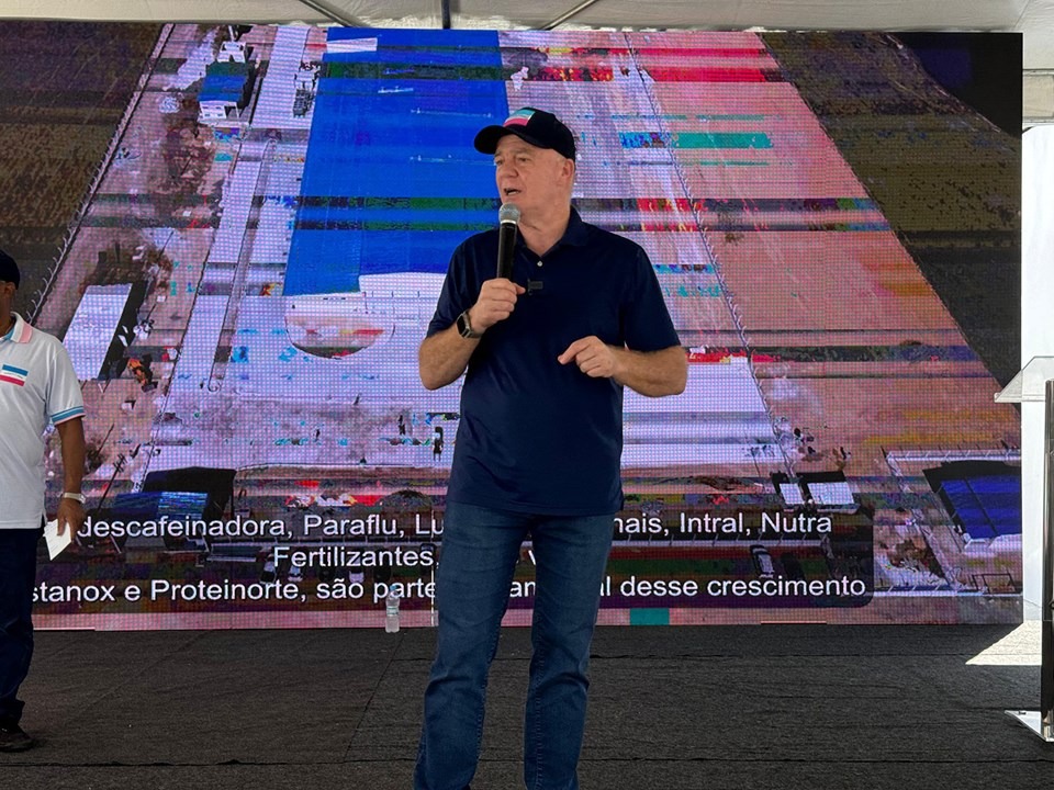 26.08.2024 - Governo investe para ampliação de polo empresarial e autoriza obras de adaptação em Sooretama|||Fotógrafo: Rodrigo Zaca/Governo-ES