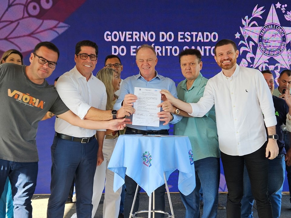 28.05.2024 - Governo autoriza construção de duas novas Estações de Tratamento de Esgoto em Cariacica - 01 |||Fotógrafo:Helio Filho/Secom-ES