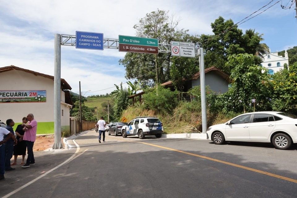30.01.2026 - Governo do Estado inaugura pavimentação rural e autoriza novos investimentos em Guarapari