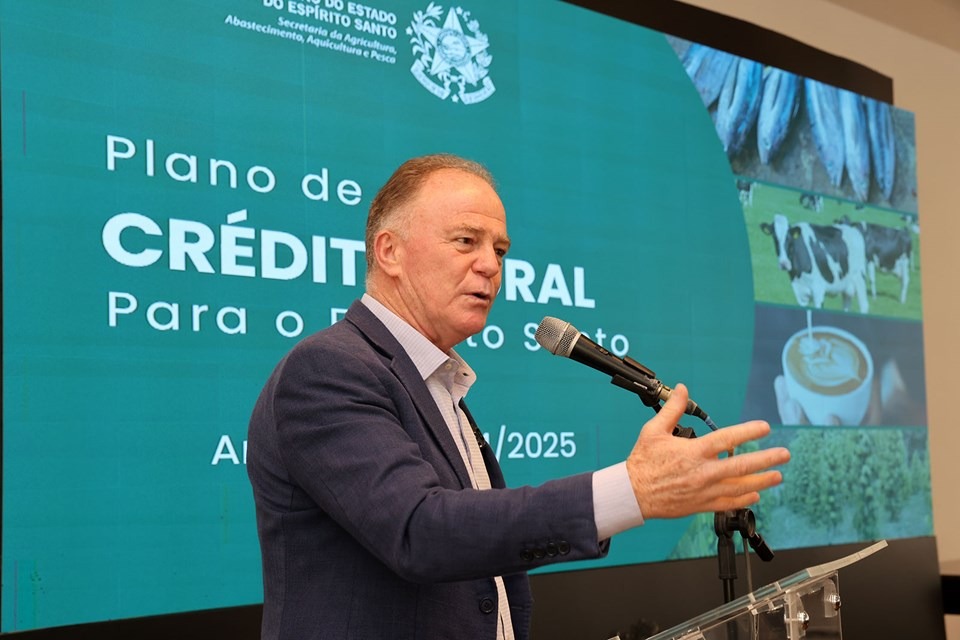 30.07.2024 - Governo do Estado anuncia valor recorde para Plano de Crédito Rural da safra 2024-2025|||Fotógrafo:Helio Filho - Governo/ES 