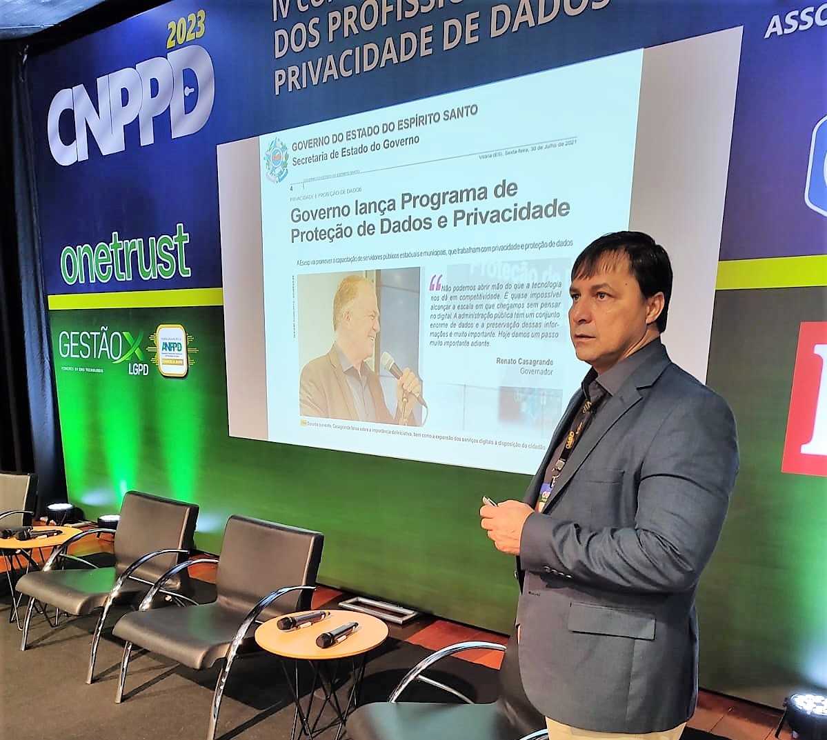 Eduardo Pinheiro - SEG  - Encontro Nacional LGPD - Sao Paulo -1|||Fotógrafo:Divulgação